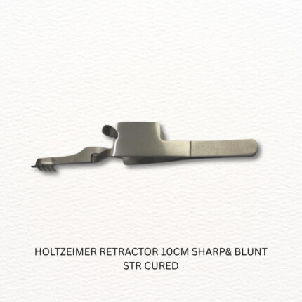 HOLTZEIMER RETRACTOR 10CM SHARP& BLUNT STR CURED