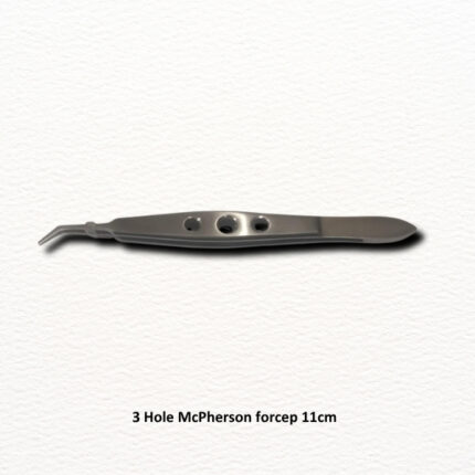3 Hole McPherson forcep 11cm