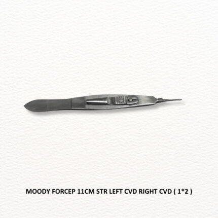 MOODY FORCEP 11CM STR LEFT CVD RIGHT CVD ( 1*2 )