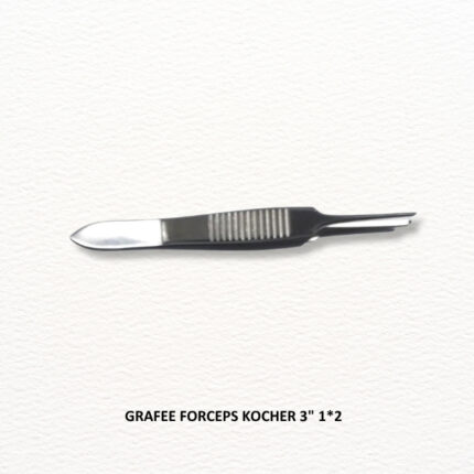 GRAFEE FORCEPS KOCHER 3" 1*2